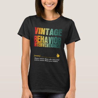 Camiseta Semana de Apreciação do Intervencionista Comportam