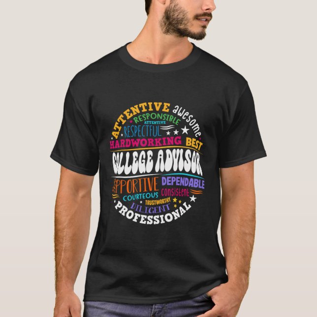 Camiseta Semana de Apreciação do Orientador Universitário G (Frente)