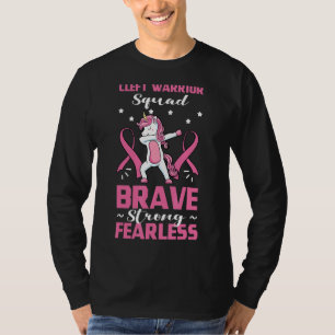 Camiseta Semana de Consciência Rosa-Rosa da Praça do Guerre