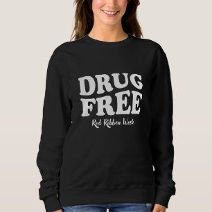 Camiseta Semana de conscientização da fita vermelha sem dro