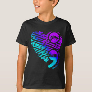 Camiseta Semana de Conscientização da Prevenção do Suicídio