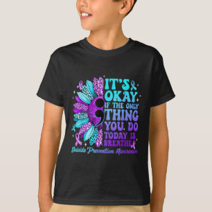 Camiseta Semana de Conscientização sobre Prevenção do Suicí