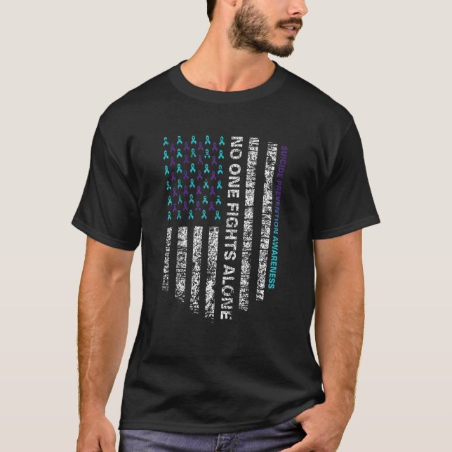 Camiseta Semana de Sensibilização para a Prevenção do Suicí (Frente)