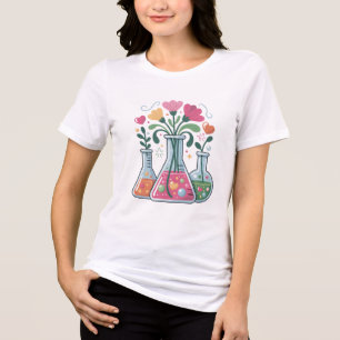 Camiseta Semana do Laboratório Química Floral – Ciência Div