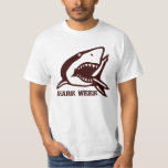 Camiseta Semana do Tubarão<br><div class="desc">Eu te amo muito em glifos. Altere este texto para o seu nome ou qualquer outra coisa que você queira. Isto é um modelo,  então tudo é totalmente personalizável. Veja mais t-shirts personalizadas e outros produtos do ArtOnWear.</div>