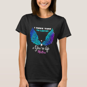 Camiseta Semana Nacional de Conscientização sobre Prevenção