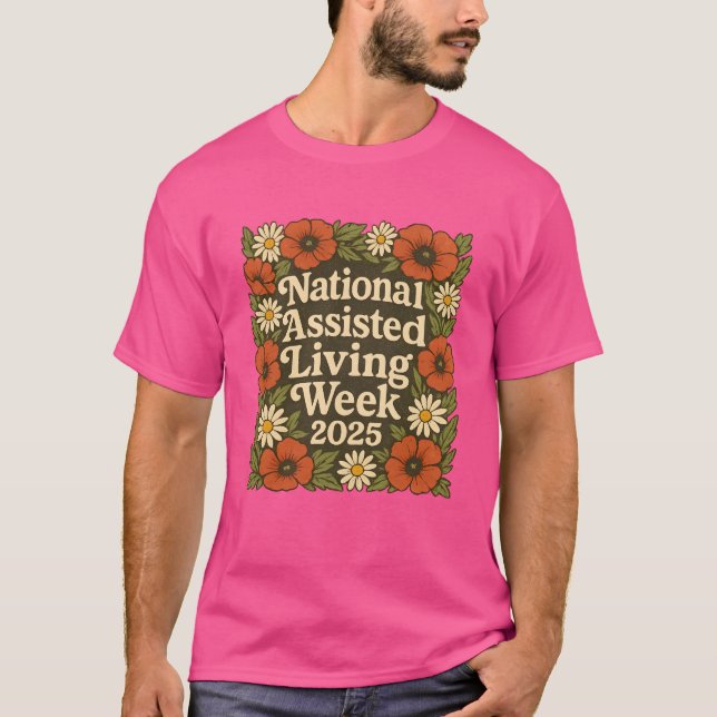 Camiseta Semana Nacional de Vida Assistida 2025 (Frente)
