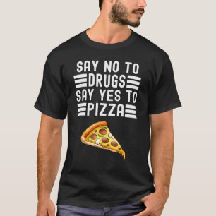 Camiseta Semana Vermelha De Fita Diz Não À Droga Dizem Sim