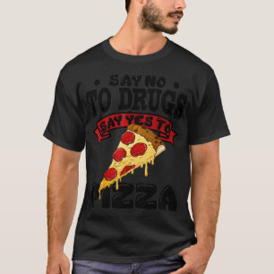 Camiseta Semana Vermelha De Fita Diz Não À Droga Dizem Sim
