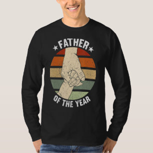 Camiseta Sêmen Pai Do Ano Novo papai Feliz Pai Fathe