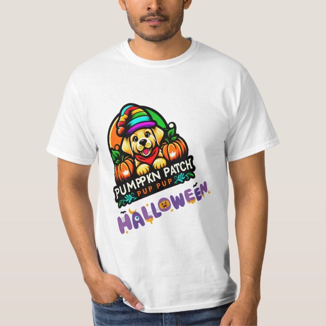 Camiseta Semente de Joy Pumpkin Patch (Frente)