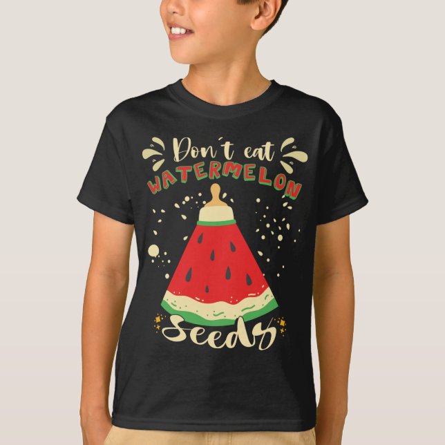Camiseta Sementes De Melancia Funny (Frente)