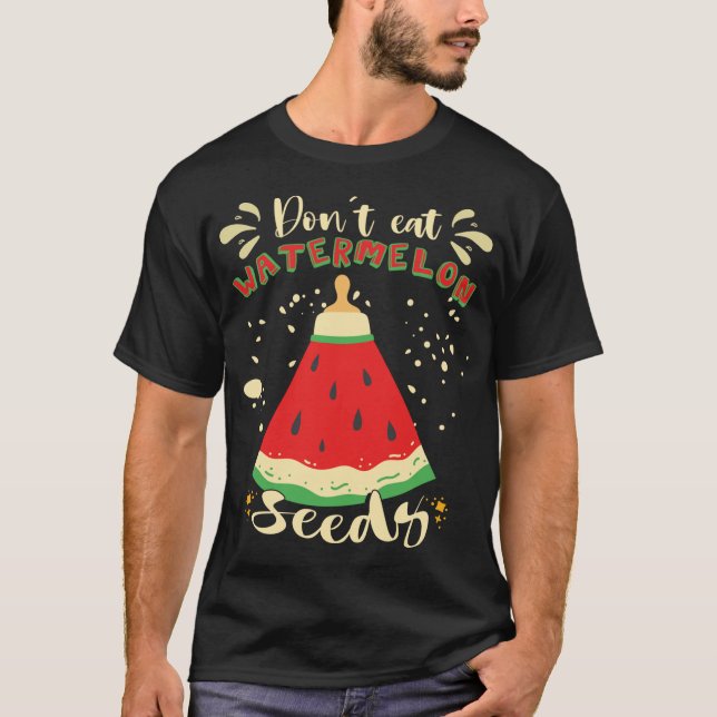 Camiseta Sementes De Melancia Funny (Frente)