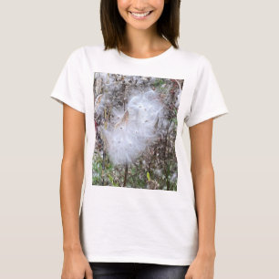 Camiseta Sementes de Milkweed e Seda
