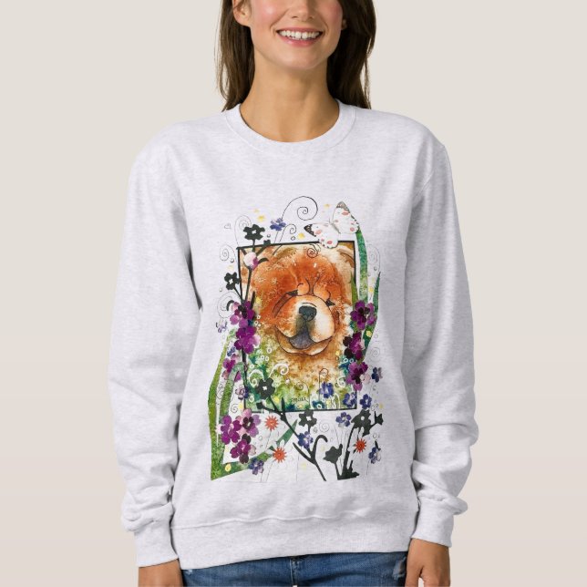 Camiseta SEMENTES DE MUDANÇA  chow vermelho  (Frente)