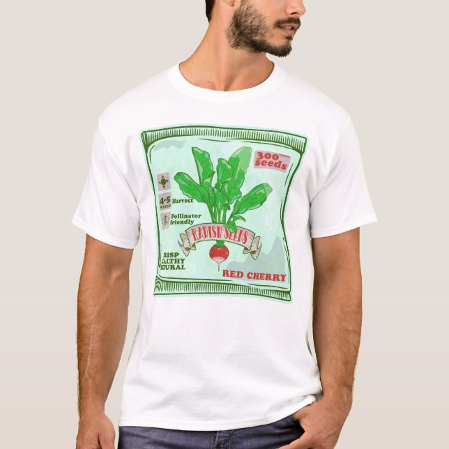Camiseta Sementes de Rabanete (Frente)