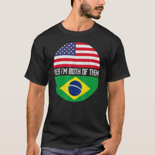 Camiseta Semestre Americano - Herito da Família Bandeira do