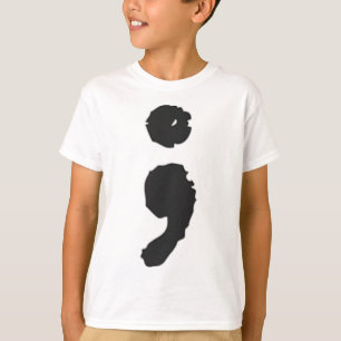 Camiseta Semicolão; Depressão E Sensibilização Para O Suicí