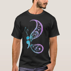 Camiseta Semicolon Butterfly Mental Health Suicídio Awarene