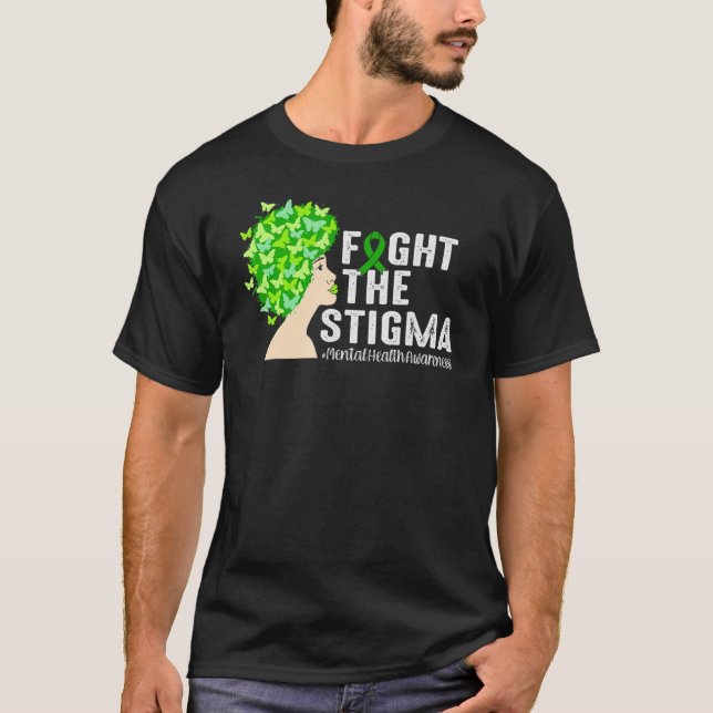 Camiseta Semicolon Mental Health Awareness celerrate neurod (Frente)