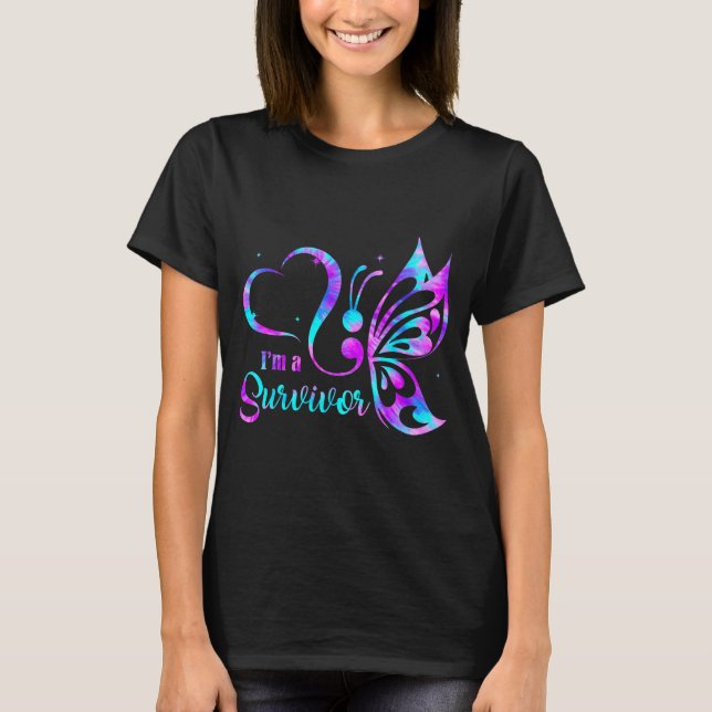 Camiseta Semicolon prevention awareness  (Frente)