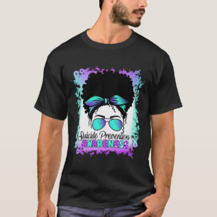 Camiseta Semicolon Suicídio Pele de Teto Prevenção Suicida