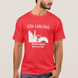 Camiseta Seminário de Desenho de Usk Chicago 2019