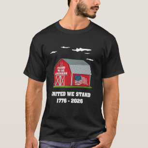 Camiseta Semiquincentenário do 250º Aniversário dos Estados