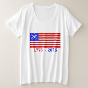 CAMISETA SEMIQUINCENTENNIAL: 1776 - 2026