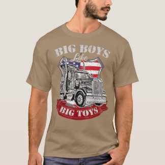 Camiseta Semitrailer - Motorista de caminhão engraçado