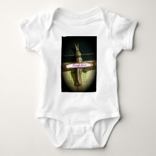 Camiseta Sempre Ama Hakuna Matata Cute Rabbit style.png