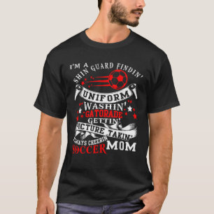 Camiseta Sempre Aplausos de futebol mãe
