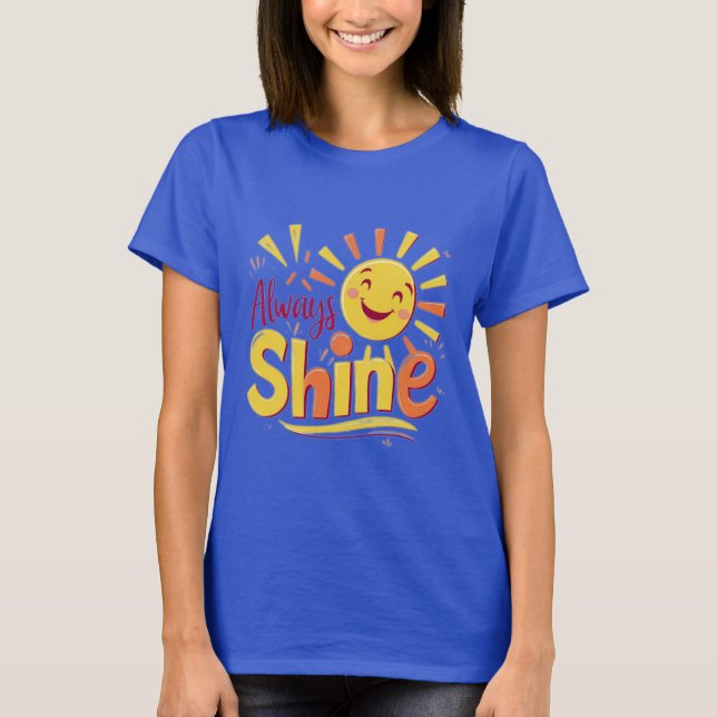 Camiseta Sempre brilhar (Frente)