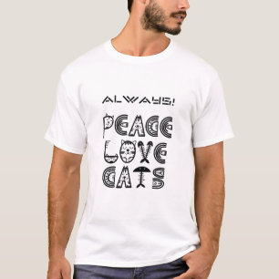 Camiseta Sempre Cats de Paz