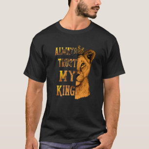 Camiseta Sempre Confie no meu Casal Rei Leão Correspondent