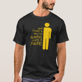 Camiseta Sempre Deixe Uma Nota menino