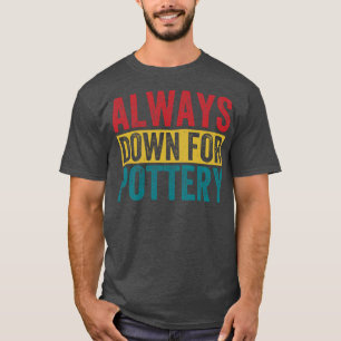 Camiseta Sempre Desativado Para Um Quilo De Cerâmica De Pot