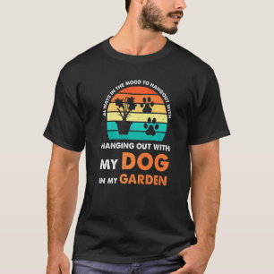 Camiseta sempre disposição para sair cachorro jardim Jardin