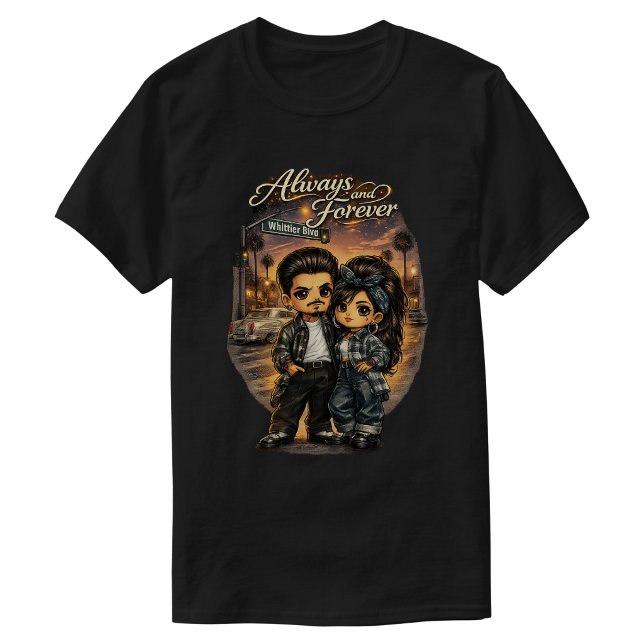 Camiseta Sempre e Para Sempre  (Always and Forever T-Shirt)