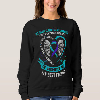 Camiseta Sempre Em Nossas Mentes Amigo Conscientização Sobr