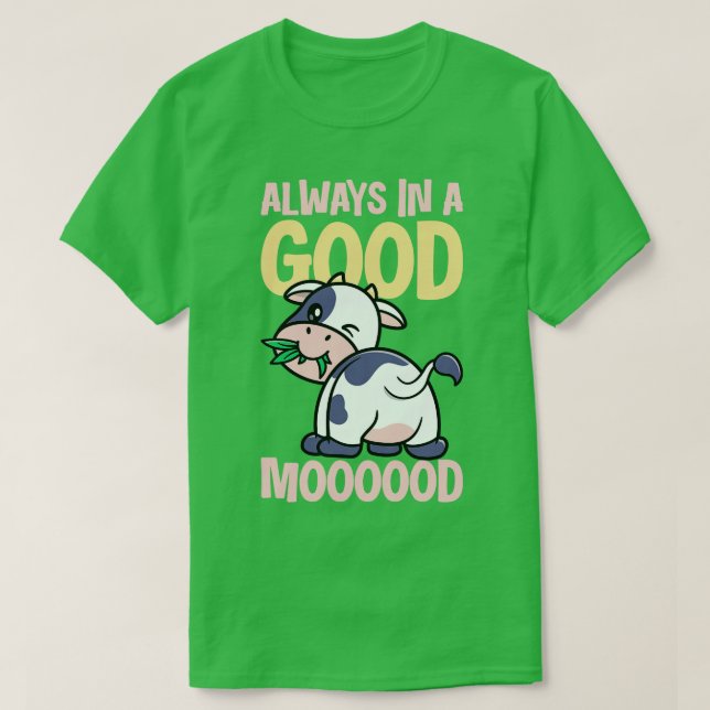 Camiseta Sempre Em Um Bom Humor (Frente do Design)