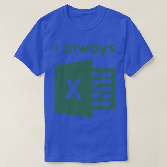 Camiseta Sempre Excel (Frente do Design)
