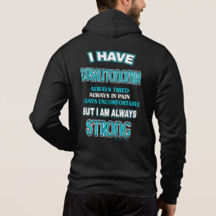 Camiseta Sempre Forte... Disautonomia Hoodie