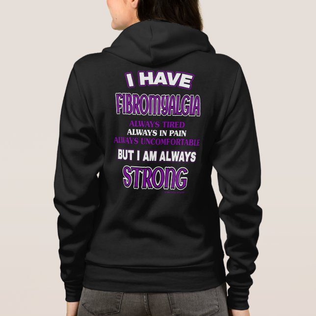 Camiseta Sempre Forte...Fibro (Verso)