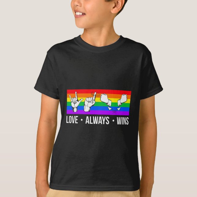 Camiseta Sempre ganha o Lgbt de Orgulho gay de Consciência  (Frente)