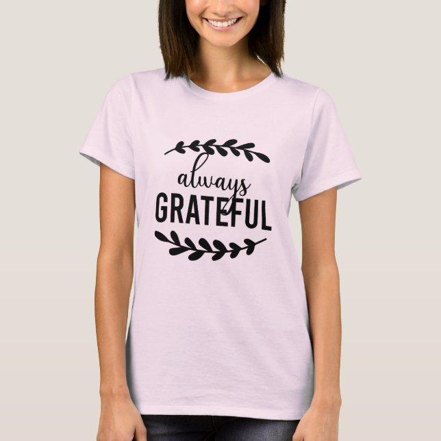 Camiseta Sempre Grata (Frente)