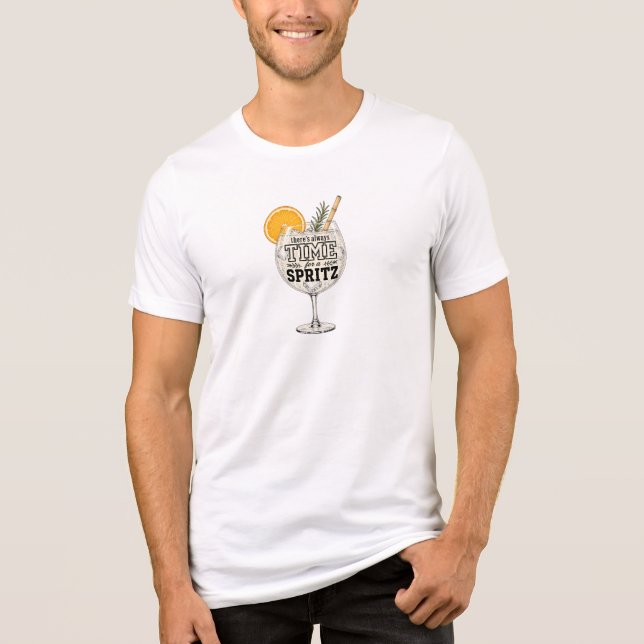 Camiseta Sempre há tempo para um Spritz (Frente)