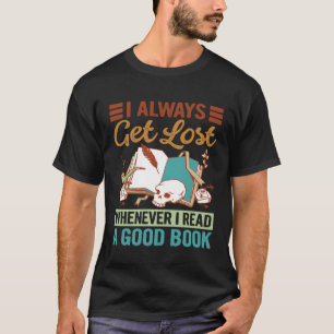 Camiseta Sempre Me Perco Quando Li Um Bom Livro