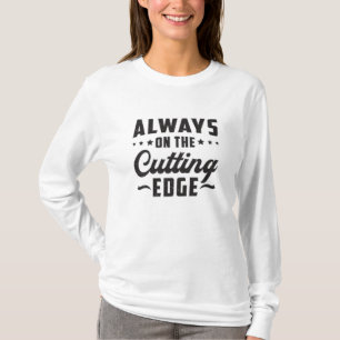 Camiseta Sempre na ponta da curva Parecendo um Presente Eng