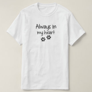 Camiseta Sempre no meu coração